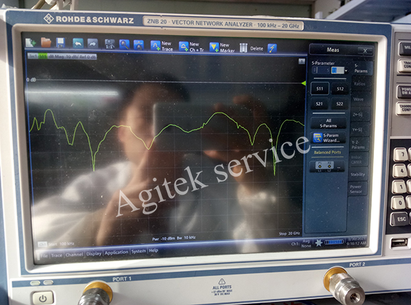 罗德R&S ZNB20网络分析仪维修案例