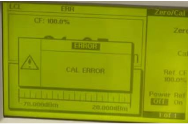 射频功率计的校准方法和判断校准源是否正常